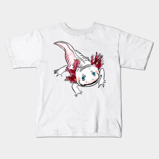 Adorable Axolotl Kids T-Shirt